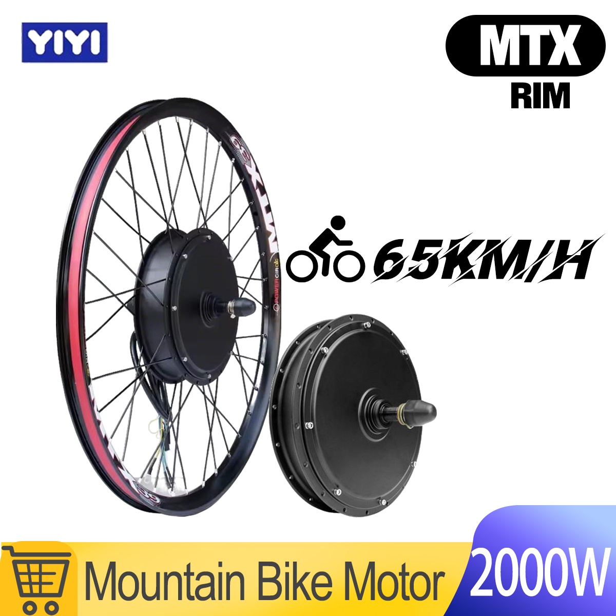 Motore per Bici Elettrica MTX  - 72V 5000W Hub Motor Kit recensione e prezzo