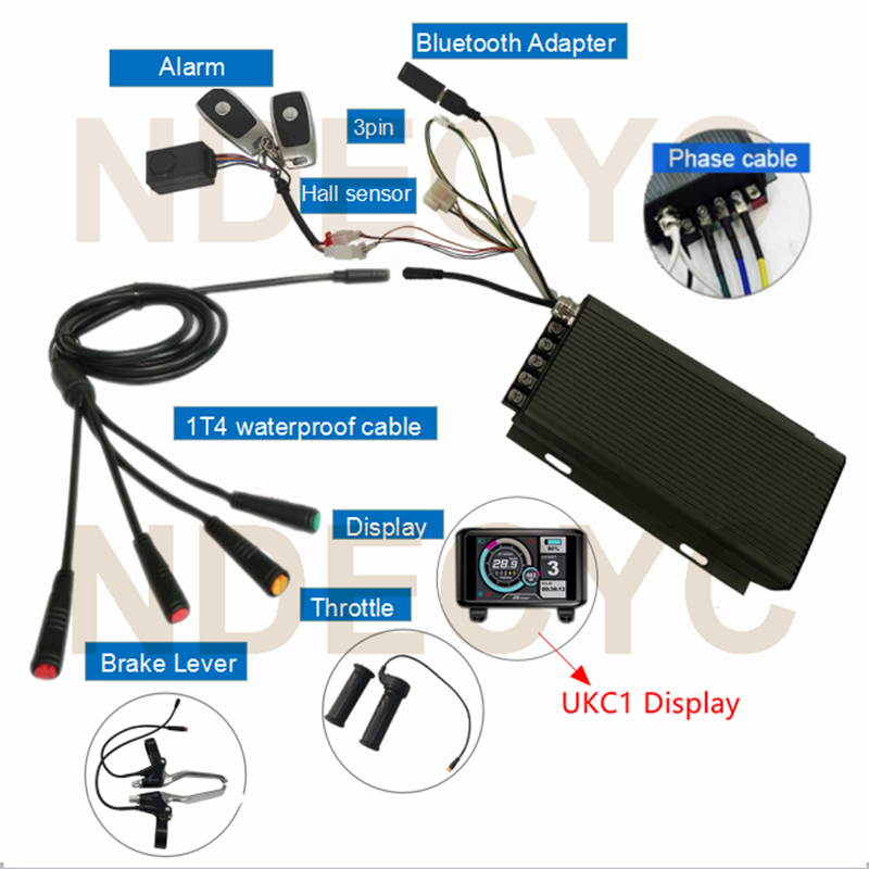 Kit di conversione eBike NBP 2 - Ebike Conversion Kit 72V 3000W recensione e prezzo